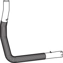 DINEX 64508 Exhaust Pipe